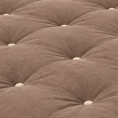 Hazel fabric, hand-tufted