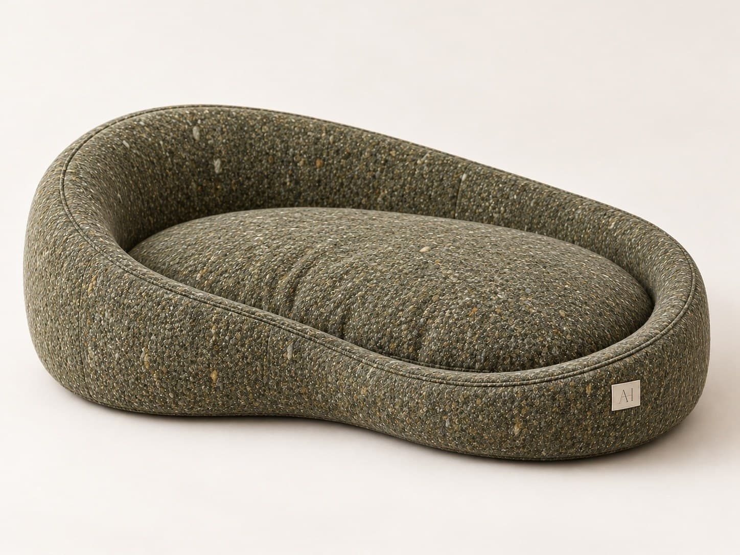The Nook Dog Bed in Olive